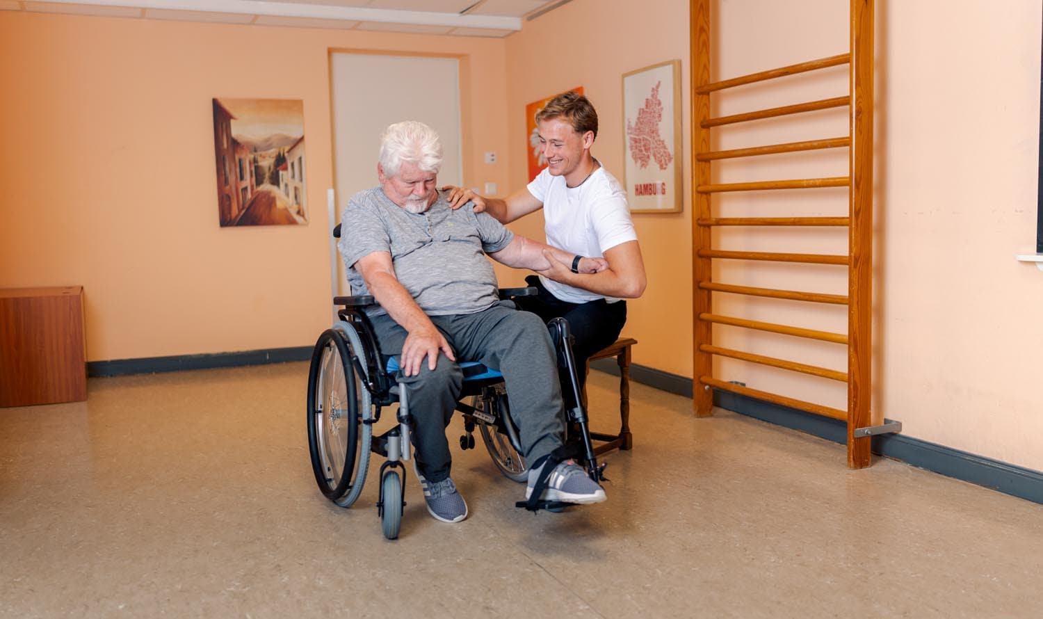 Das Herbert-Ruppe-Haus der Mathilde-Zimmer-Stiftung in Hamburg Physiotherapie